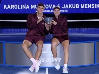 US Open. La doublette tchèque Muchova - Mensik remporte le double mixte