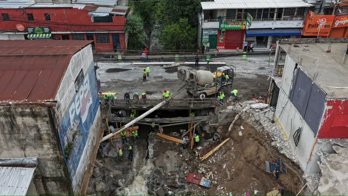 Guatemala: Autoridades recomiendan mantener cerrado el puente Pinula por la vulnerabilidad de su estructura en San Miguel Petapa