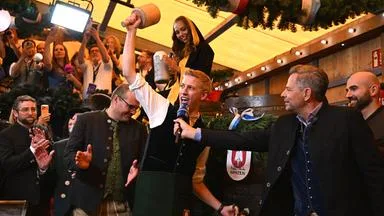 Oberbürgermeister Krause eröffnet Oktoberfest in München