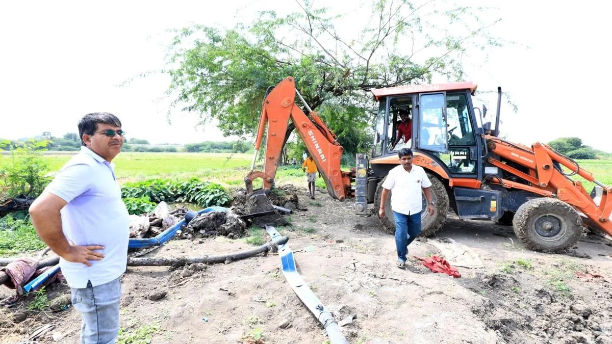 Government land worth crores cleared of encroachment in Ballari