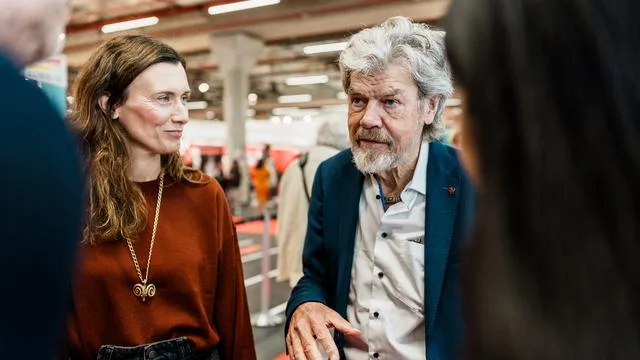 Diane und Reinhold Messner auf der Frankfurter Buchmesse: Unsere Liebe, unser Leben