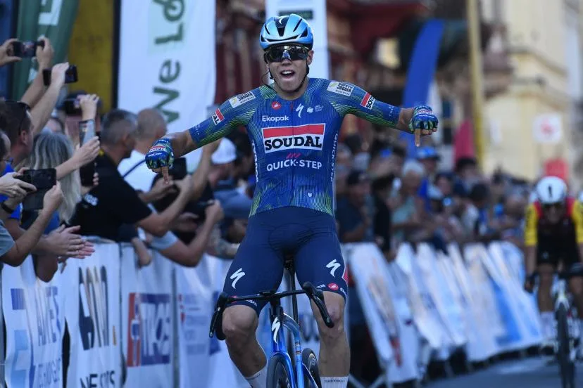 Neuvième victoire de la saison pour Paul Magnier, net vainqueur de la 1re étape du Tour de Slovaquie