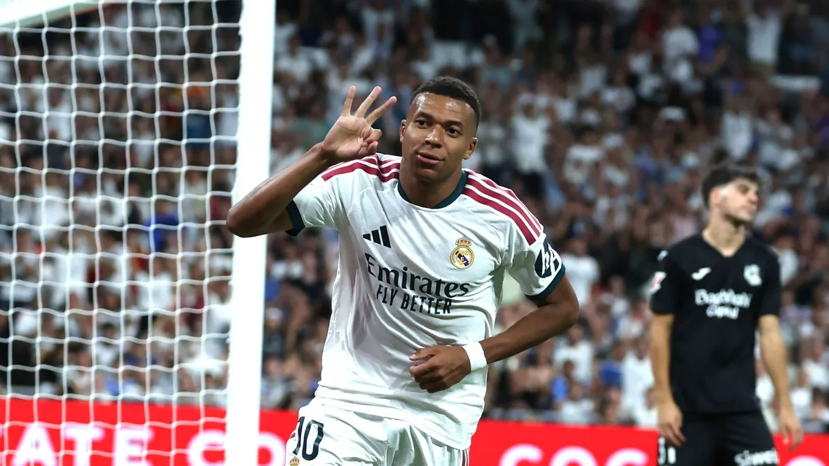 El Real Madrid de Mourinho enseña músculo en el Bernabéu con el talento de Bellingham y hat-trick de un Mbappé letal (4-1)