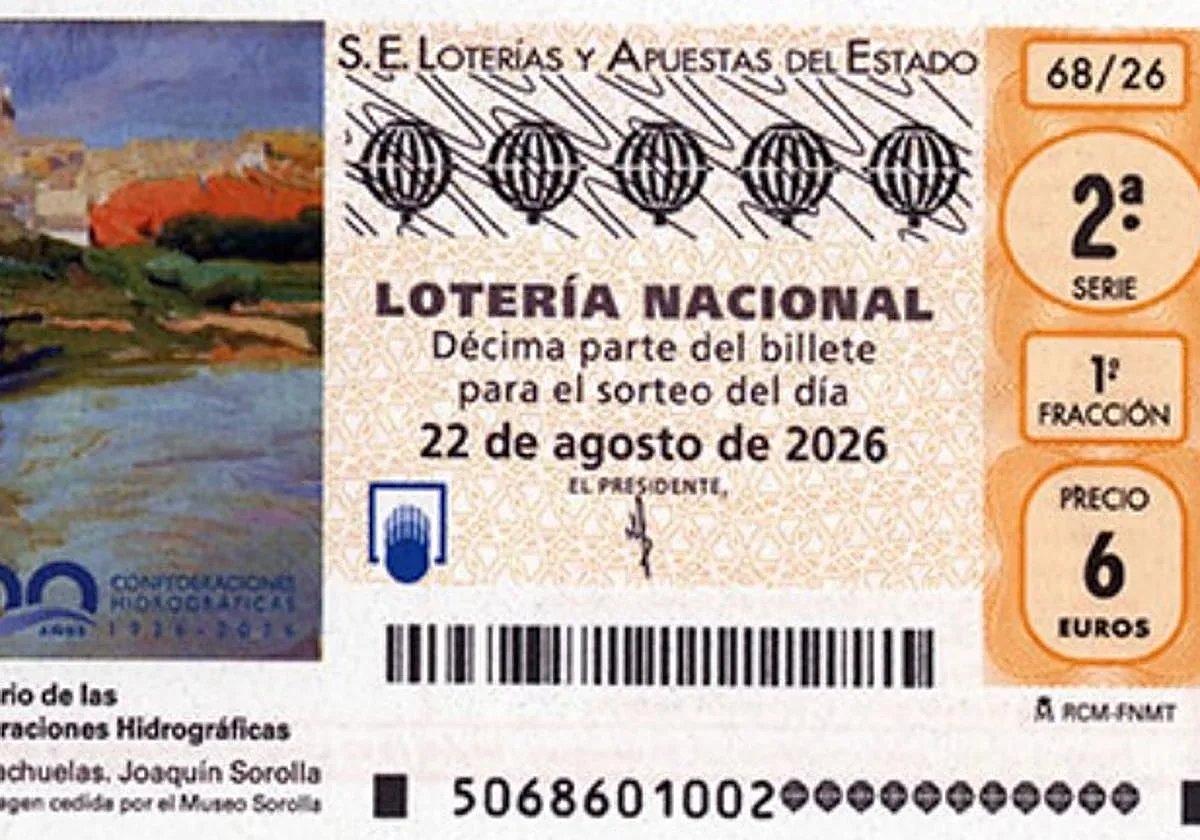Lotería Nacional hoy, en directo: comprobar resultados, números, décimo ganador y premios del sorteo del sábado 22 de agosto
