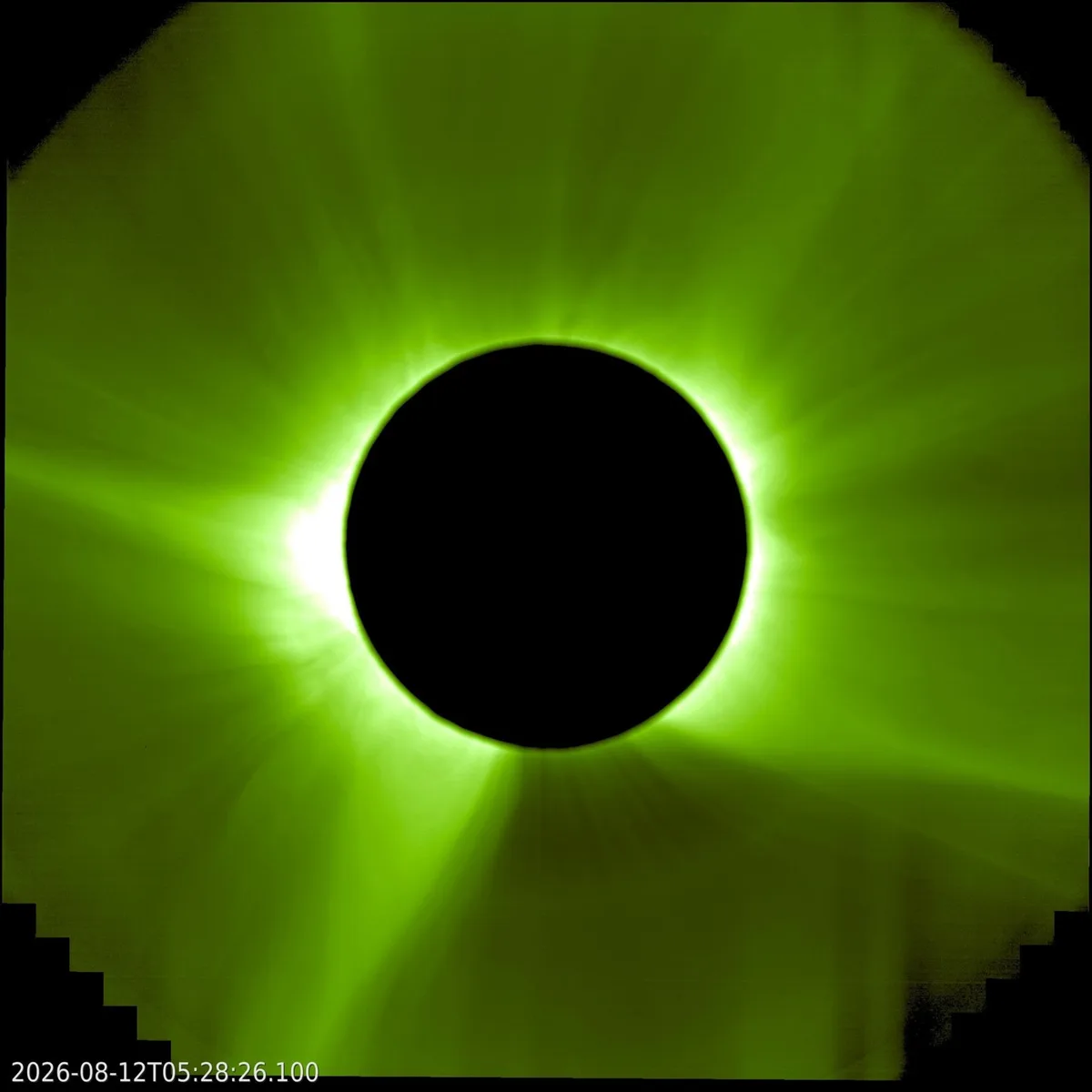 La misión Proba-3 muestra fotografías obtenidas durante el eclipse solar