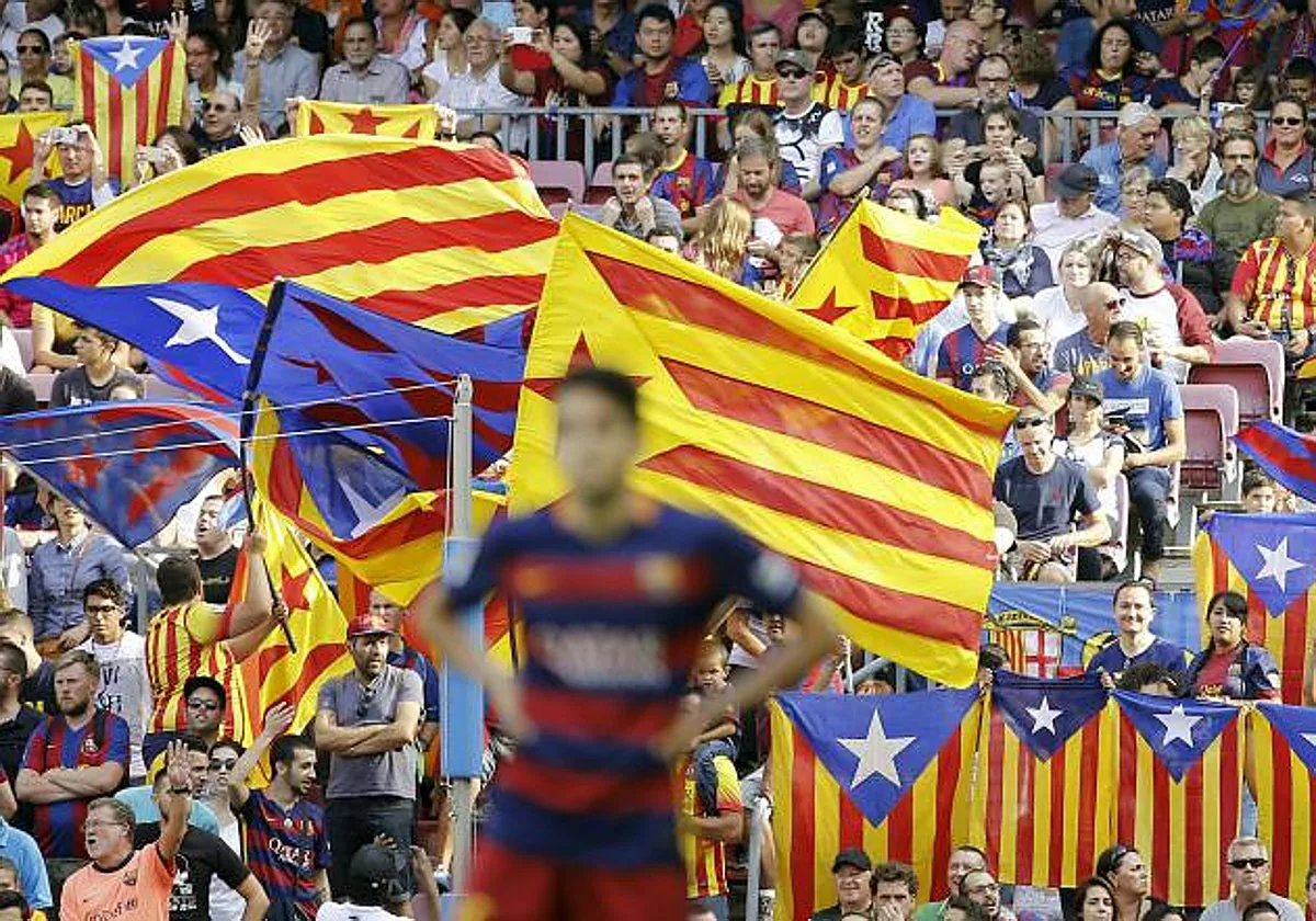 Laporta promueve otro aquelarre independentista en el Camp Nou