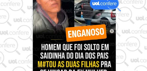Homem que matou filhas não se beneficiou da 'saidinha' do Dia dos Pais