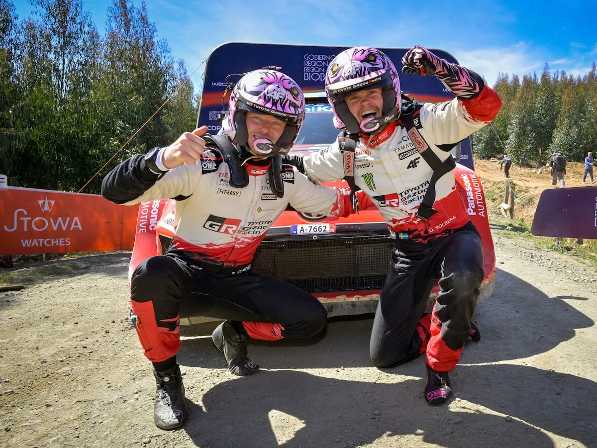 Solberg wins in Chile as Toyota secure sixth manufacturers’ title in a row