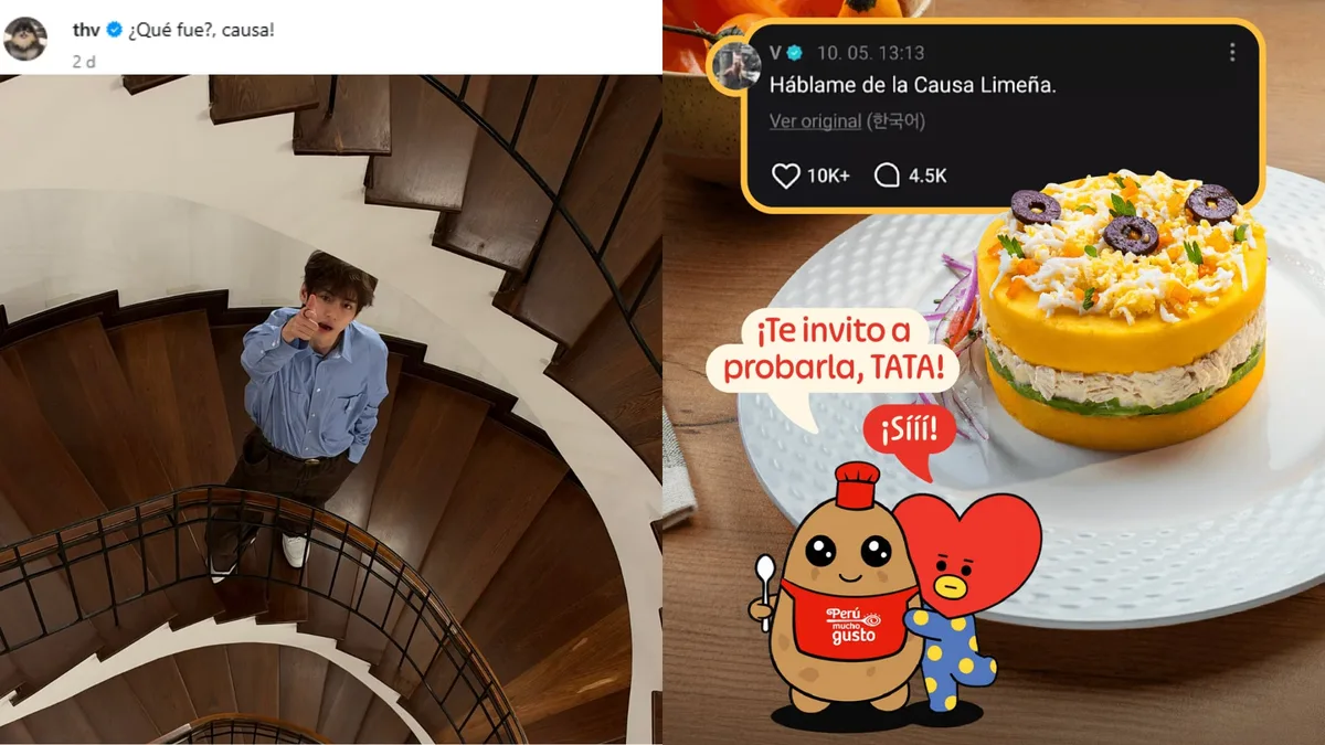 ¿Por qué V de BTS dice “causa”? El origen de la palabra peruana que conquistó al cantante surcoreano
