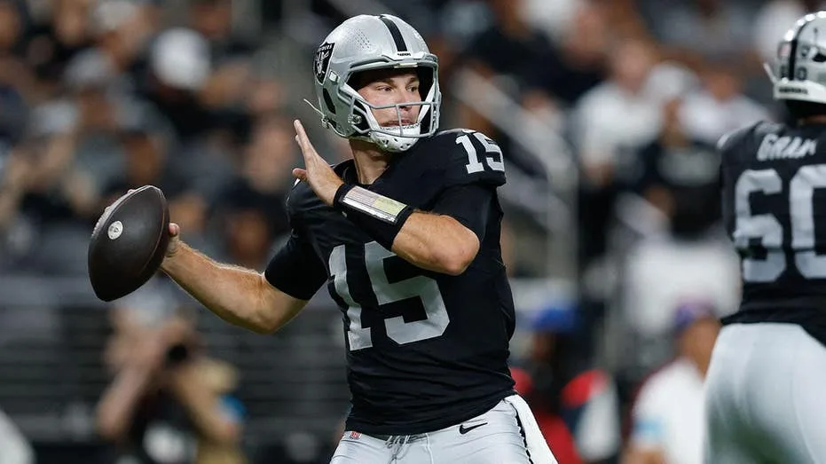 Raiders rookie Fernando Mendoza thanks God for an NFL debut that compares favorably to 'Mr Brady'