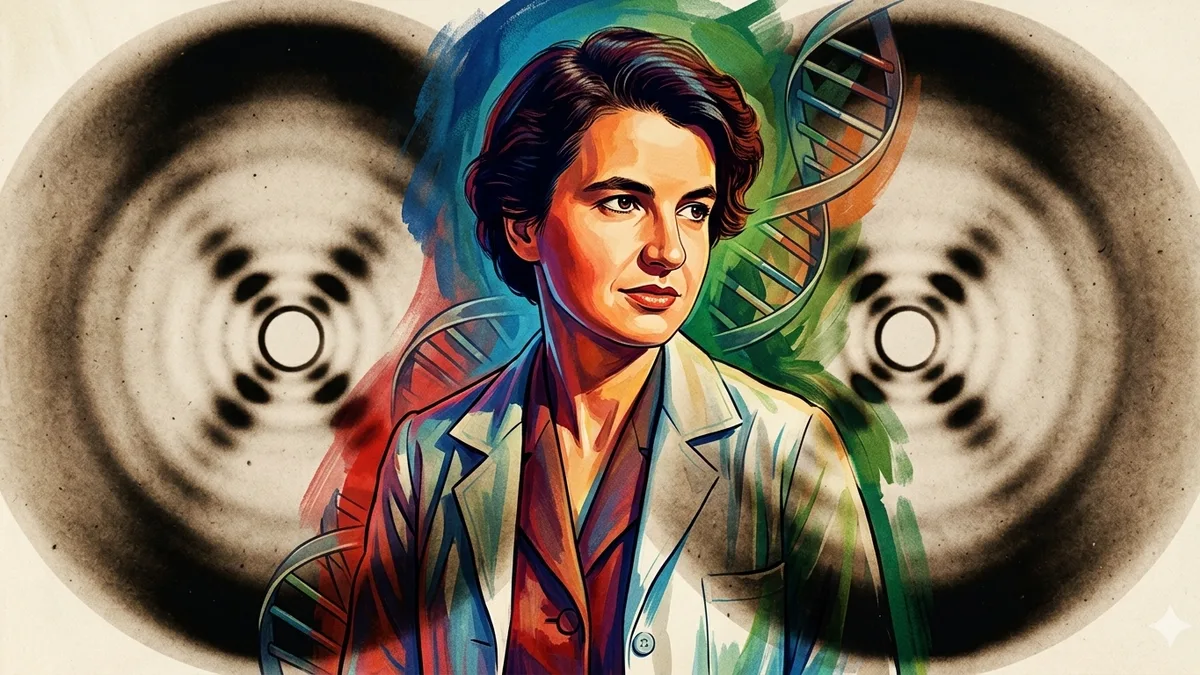 Remembering Rosalind Franklin, whose photograph was crucial to discovering DNA’s structure