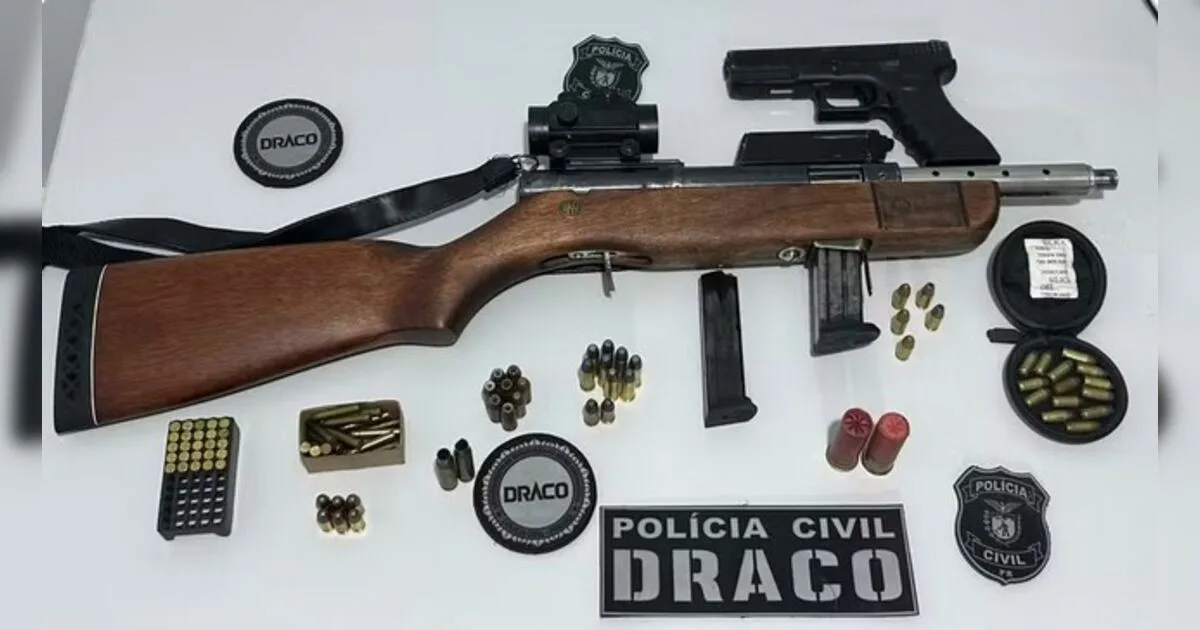 Ex-militar é preso suspeito de manter fábrica clandestina de armas em Curitiba