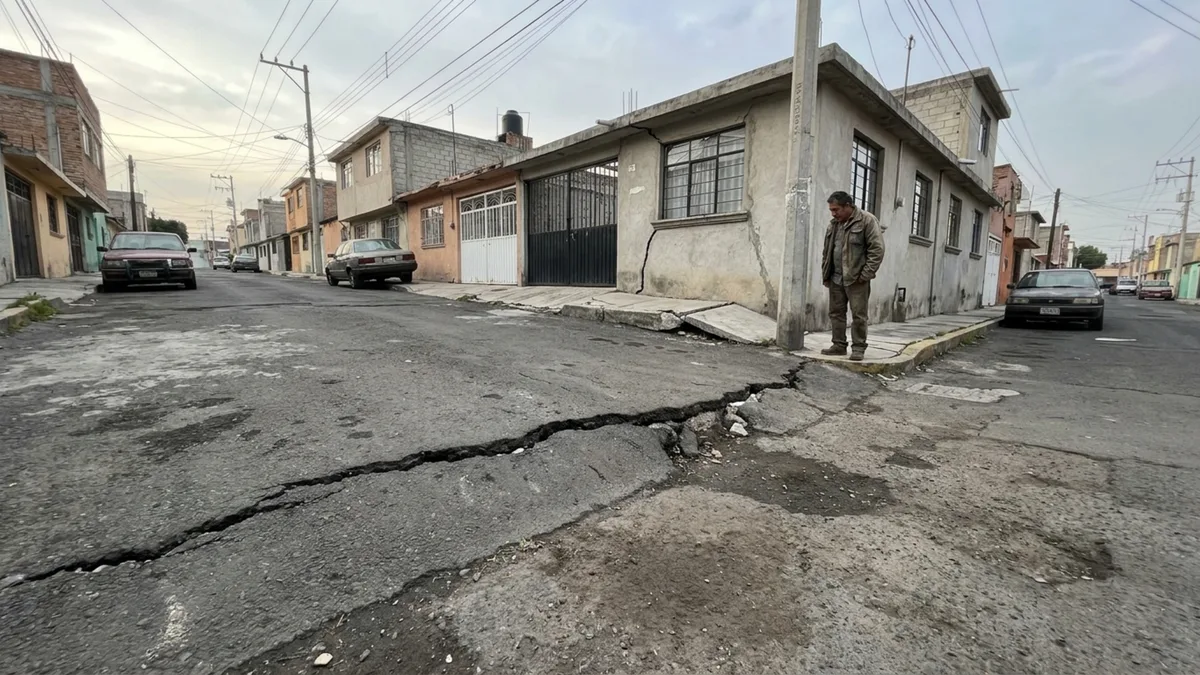 O chão desce até 42,3 cm por ano na região de uma das maiores capitais: bombeamento de água transforma o solo e deixa bairros sujeitos a rachaduras e desnivelamentos
