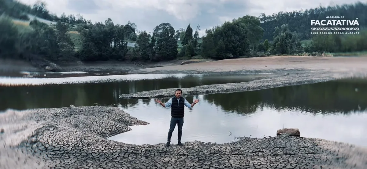 Alcalde de Facatativá advierte que solo habría agua para 15 días si no llueve: “Tendríamos que declarar alerta roja”