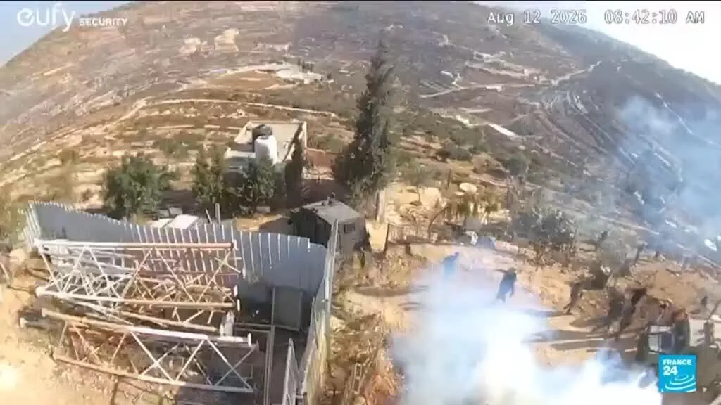 Cisjordanie occupée : des colons israéliens assiègent des maisons palestiniennes