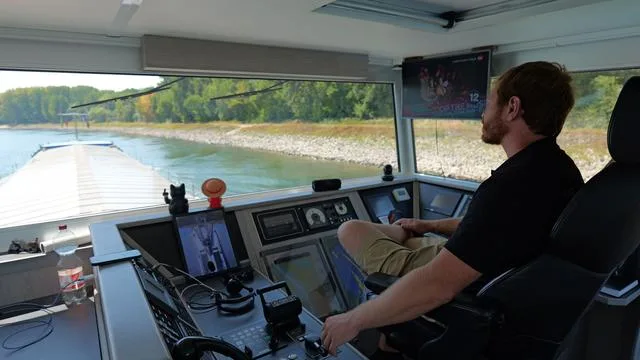 Schifffahrt auf Oberrhein: «Kein Wasser da»: Binnenschiffer trotzt dem Niedrigwasser
