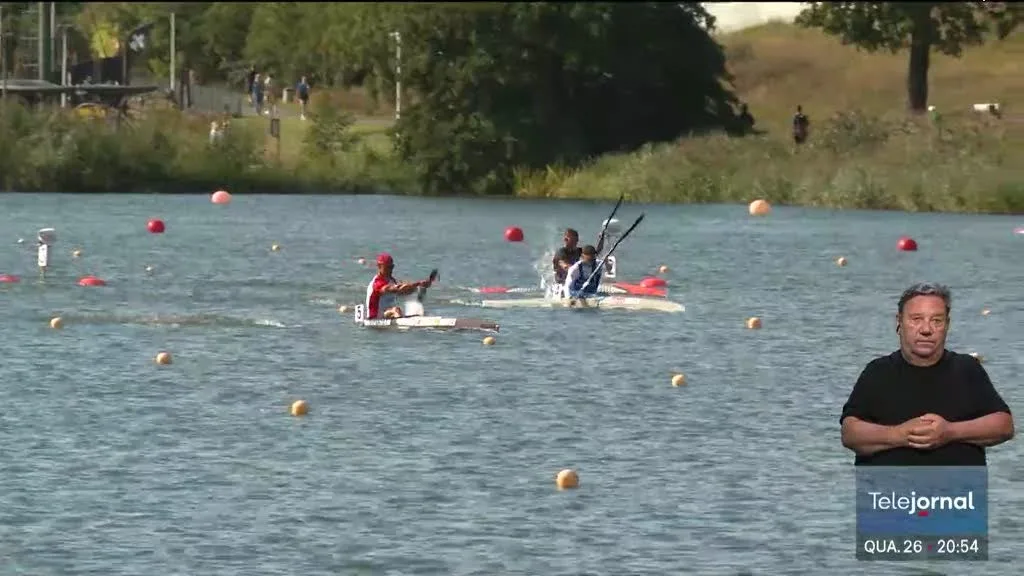 Mundiais de canoagem. Fernando Pimenta vence série no K1 1000 metros