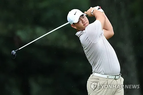김주형, PGA 투어 플레이오프 최종전 첫날 공동 15위