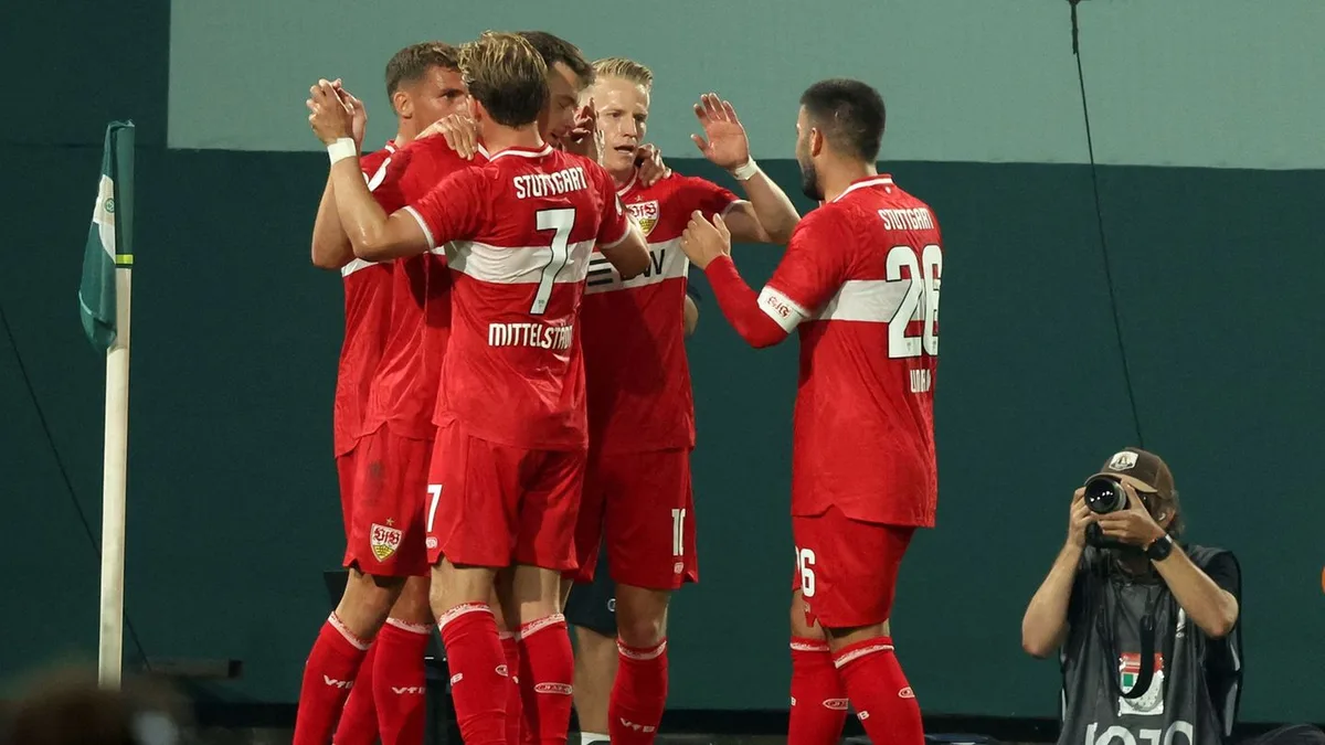DFB-Pokal: 4:0 in Rostock: Neuer Stuttgart-Stürmer trifft dreimal