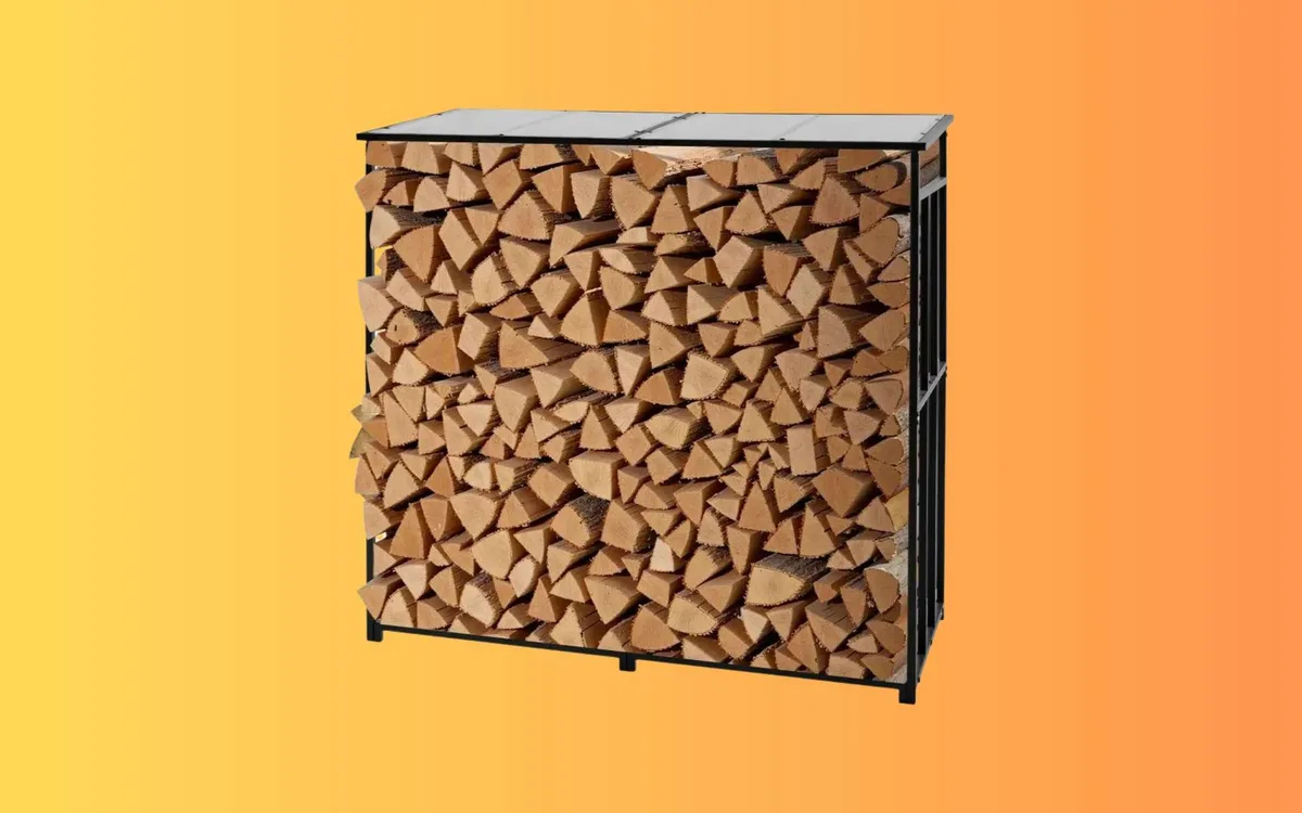 L’hiver arrive, VEVOR baisse le prix de ce support à bois de chauffage