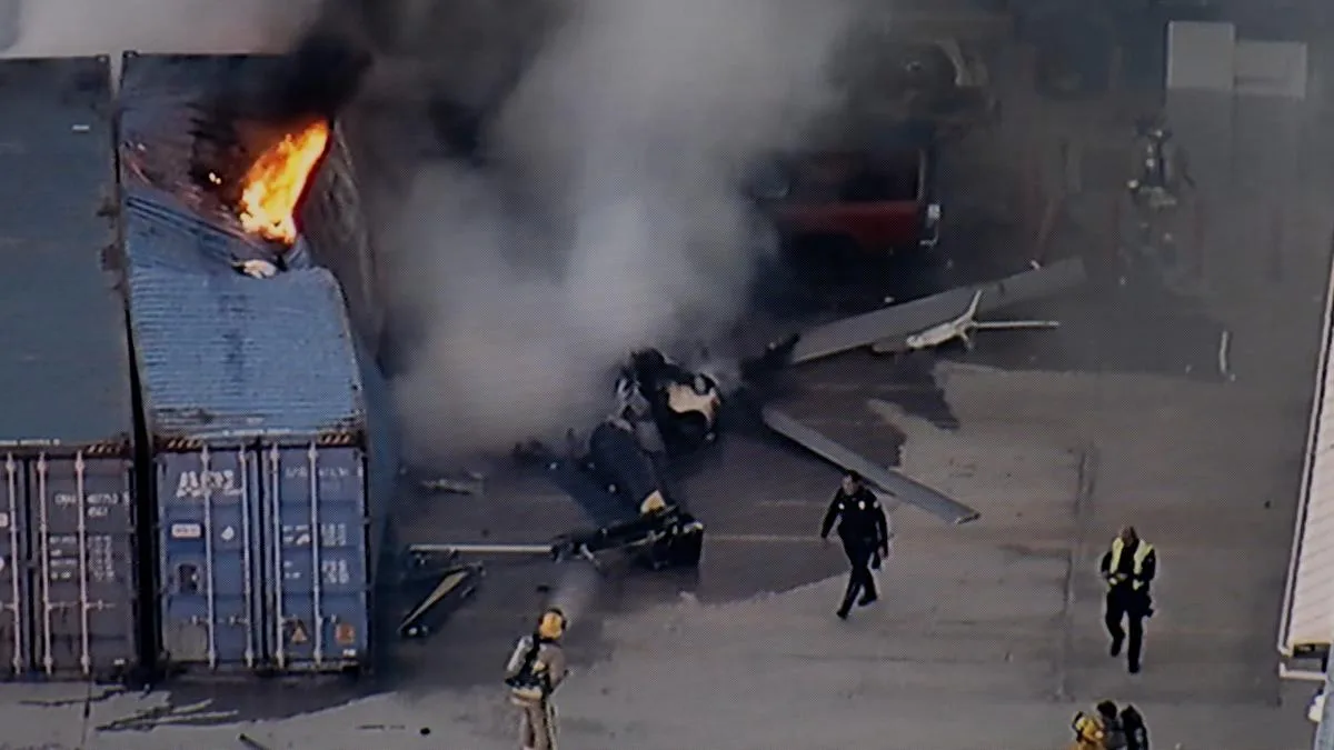 NBC News helicopter crashes and kills at least 3 in LA neighbourhood