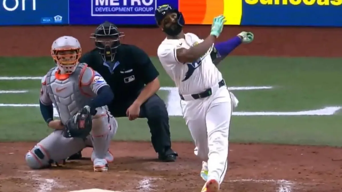 Gotta See It: Caminero blasts walk-off homer as Rays clinch playoff spot
