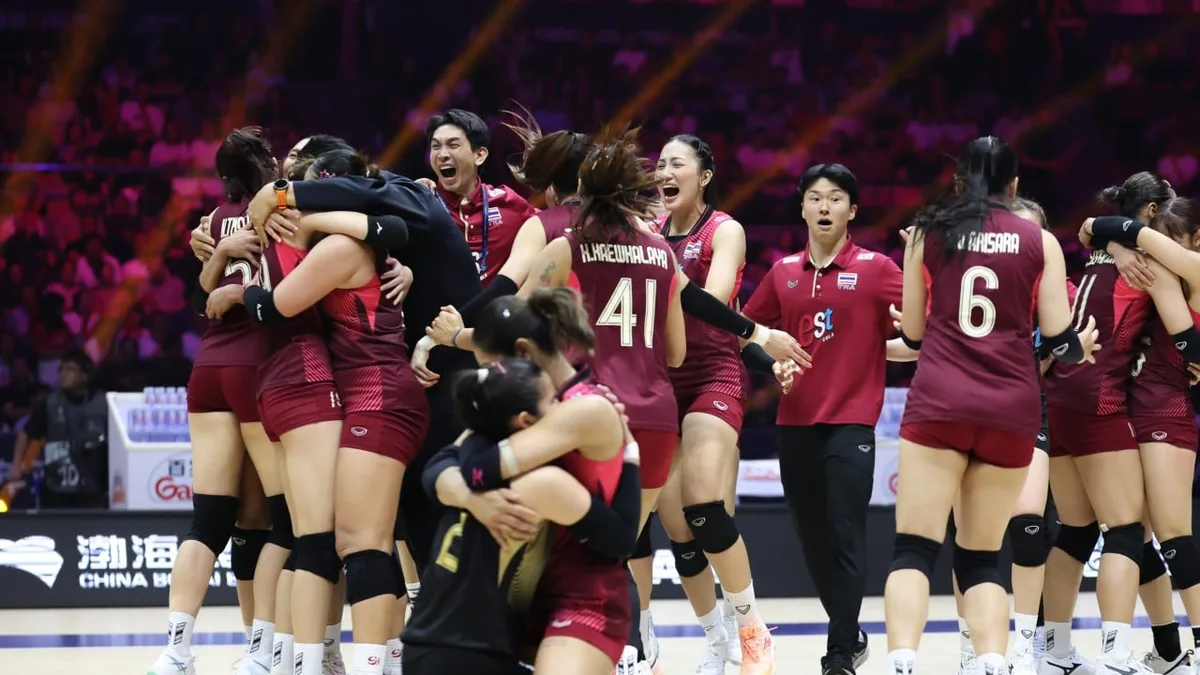 Historic Olympic Games qualification caps Thailand’s volleyball rise, China’s fall