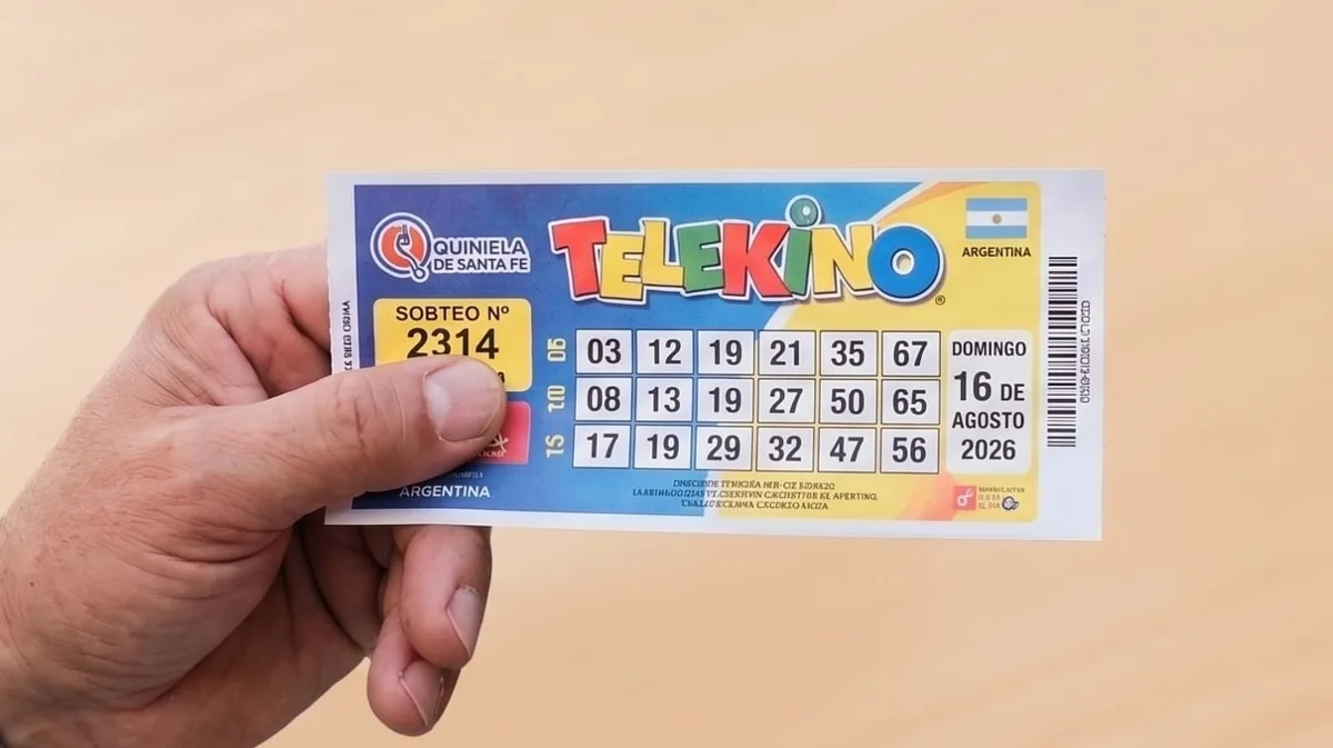 Telekino: por segunda semana consecutiva, un jugador acertó los 15 números y ganó casi $249 millones