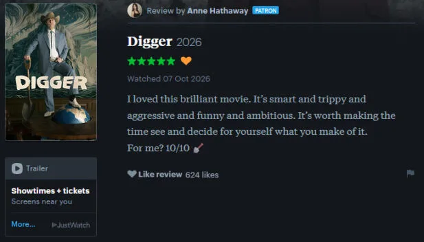 Líder nas bilheterias com “Verity”, Anne Hathaway diz que o pensa do rival “Digger”, de Tom Cruise Líder nas bilheterias com “Verity”, Anne Hathaway diz que o pensa do rival “Digger”, de Tom Cruise