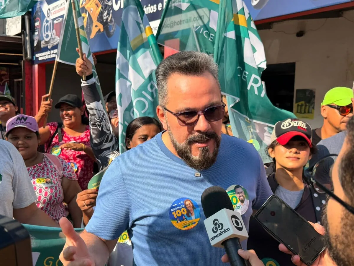 Alan Rick minimiza pesquisa e diz que “o abraço do povo é a melhor pesquisa”