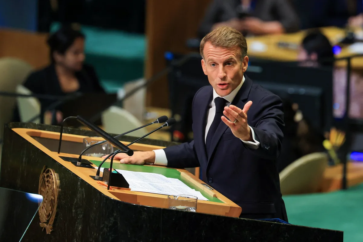 Emmanuel Macron à l'ONU : Israël dénonce l'"absurdité grotesque" de ses propos