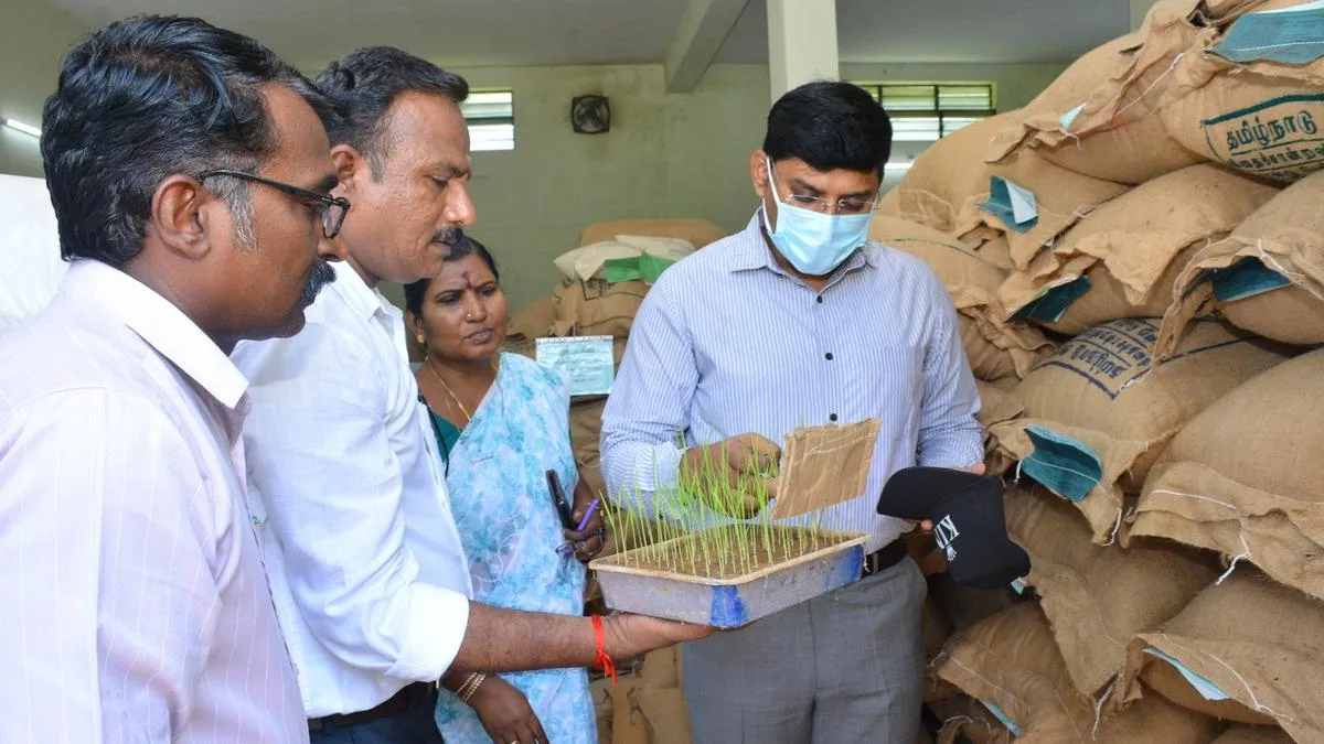Collector inspects development works in Nagapattinam
