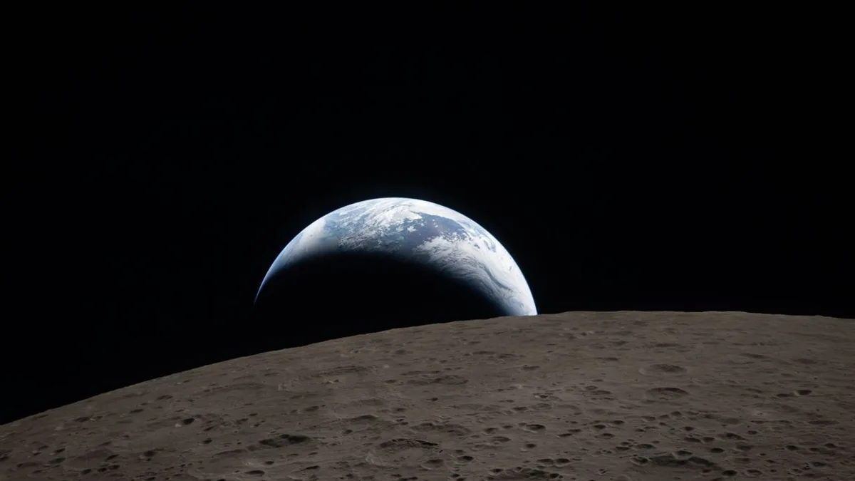 The battlefield now extends all the way to the moon, U.S. military's highest-ranking officer says