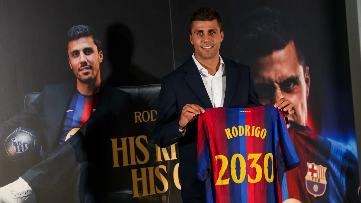 Rodri: “El Barça siempre fue mi primera opción”