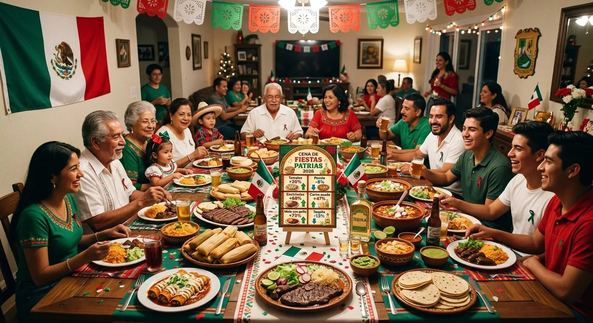 ¿Noche mexicana? Cena para fiesta patria en Saltillo se encarece hasta 79% desde el 2019
