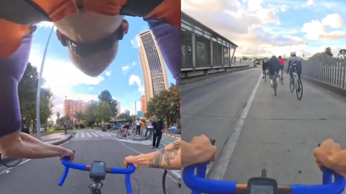 Denuncian “piques” de ciclistas sobre calzadas de Transmilenio y corredores viales de Bogotá: “Enfermos de ‘likes’”