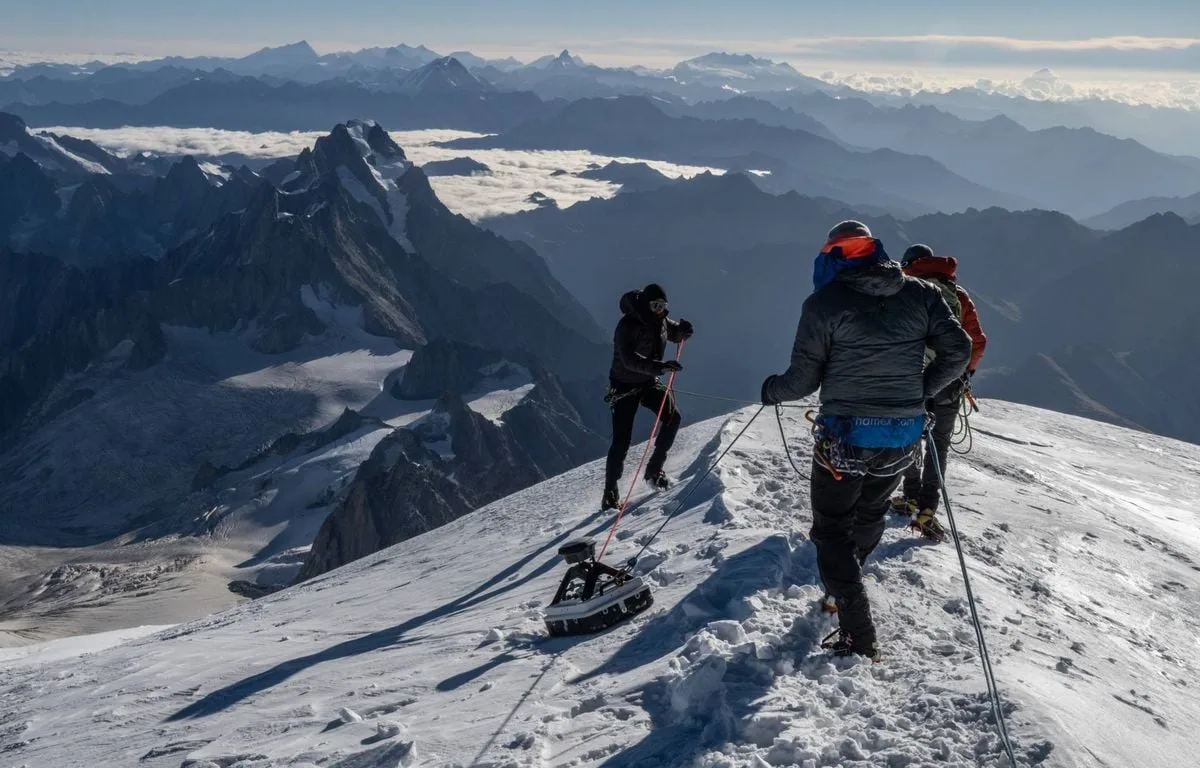 Mont-Blanc : Le plus haut sommet d’Europe occidentale mesure 1,88 mètre de plus qu’en 2023