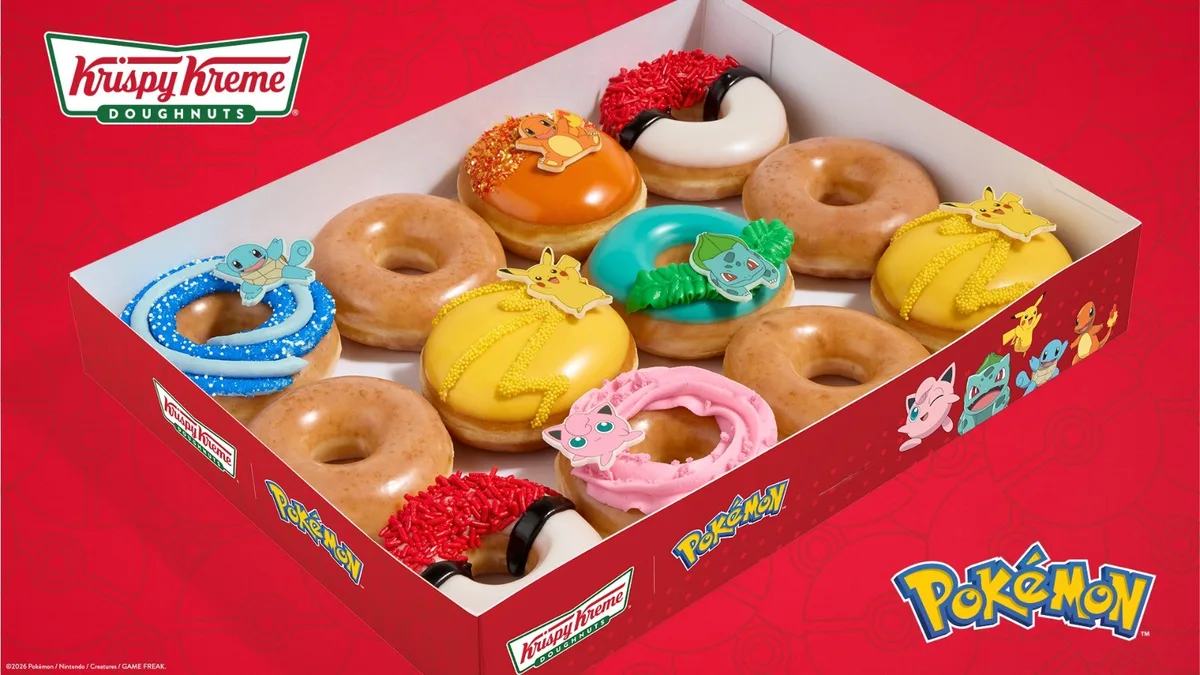 Krispy Kreme celebra 30 anos de Pokémon com coleção de donuts inspirada em Pikachu e outros personagens