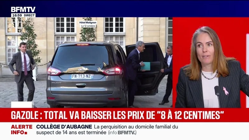 Marschall Truchot : TotalEnergies, pourquoi le prix du diesel va baisser ? - 12/10