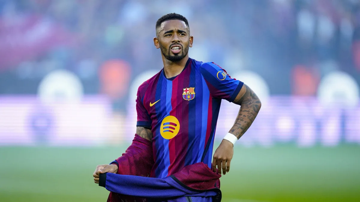 Gabriel Jesus surpreende ao emular Raphinha no Barcelona e tem atuação de gala contra Getafe