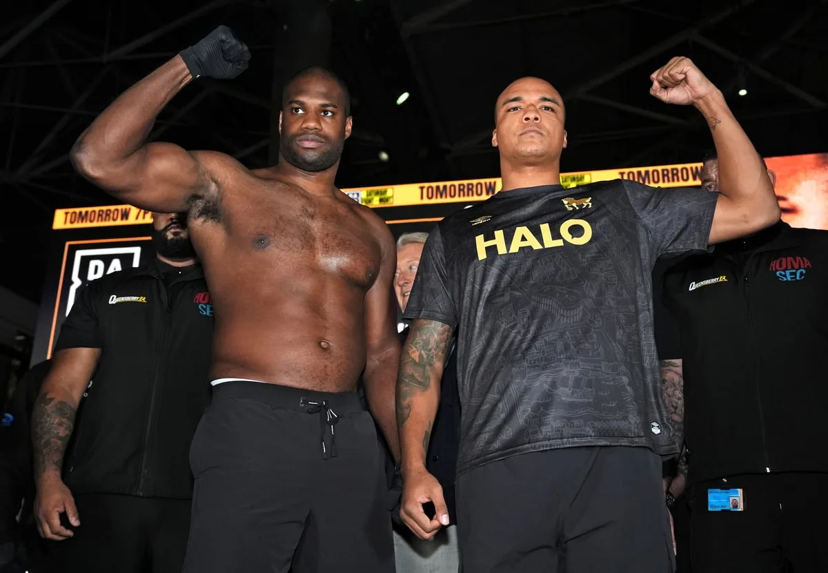Dubois vs Wardley 2 LIVE: Boxing fight stream, latest updates and undercard results