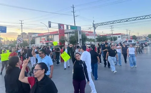 Trabajadores del IMSS se manifiestan en Ciudad Juárez y Chihuahua; exigen mejores condiciones laborales y aumento salarial