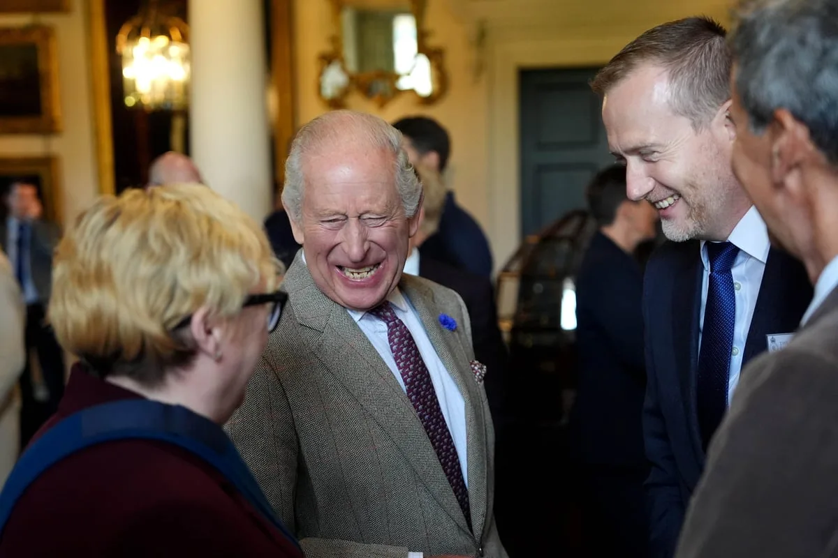Irish president meets King during official visit to Scotland