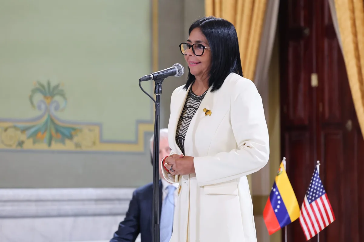 Lo que dijo Delcy Rodríguez tras ser consultada de cuándo será la fecha para nuevas elecciones