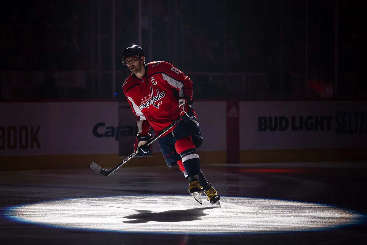 Александр Овечкин провёл тренировку с «Вашингтоном», покинув её через 15 минут