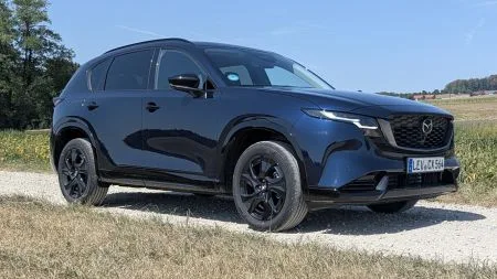 heise+ | Mazda CX-5 im Test: Mit mehr Platz und weniger Leistung als bisher