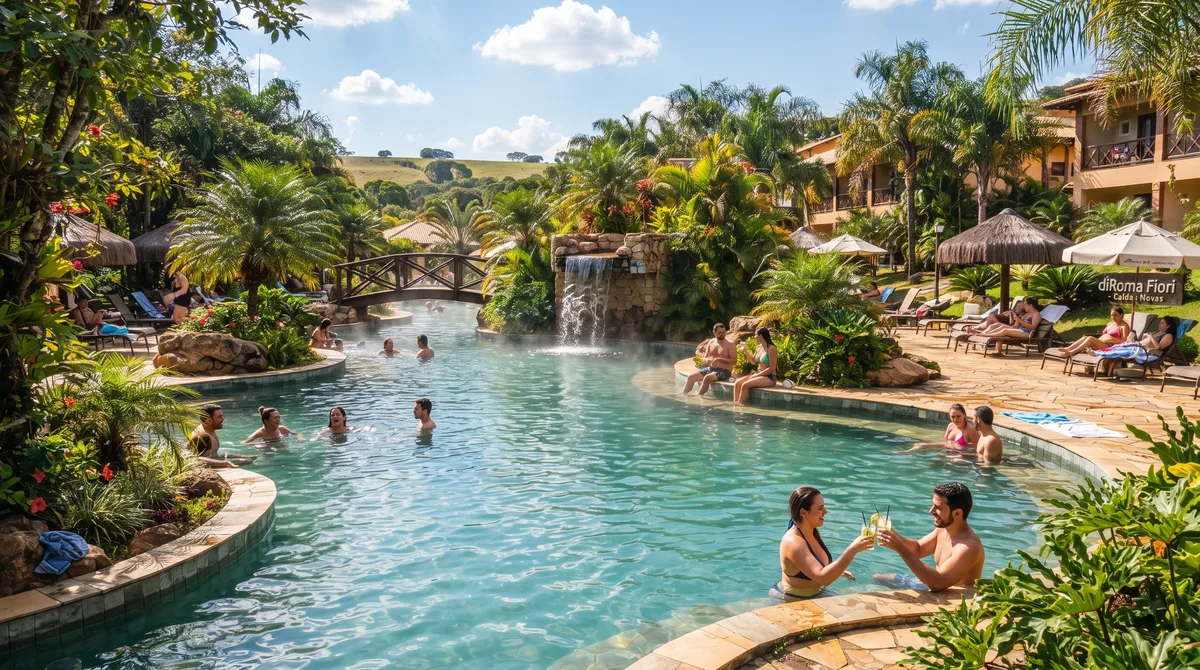 A cidade do cerrado que abriga o maior complexo de águas termais naturais e resorts hidrotermais do mundo