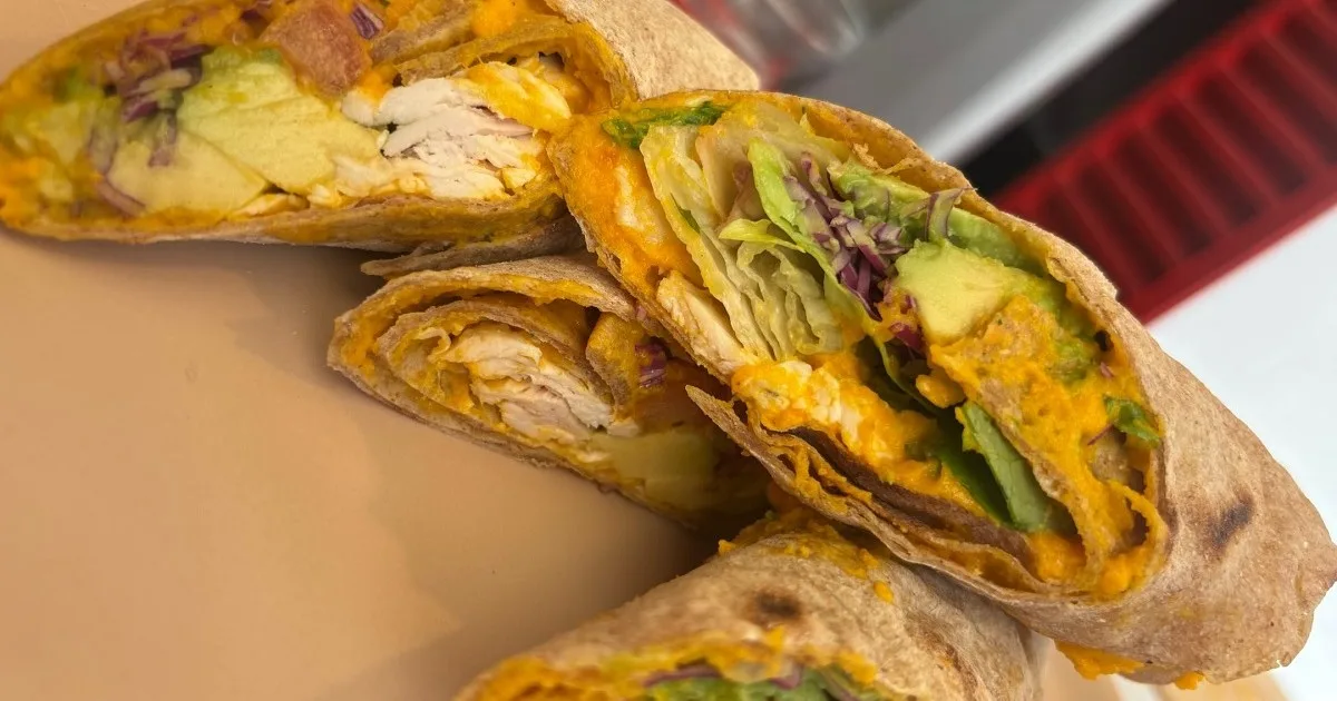 Chapatis de pollo con vegetales y mayonesa de zanahoria para los sin tiempo para cocinar