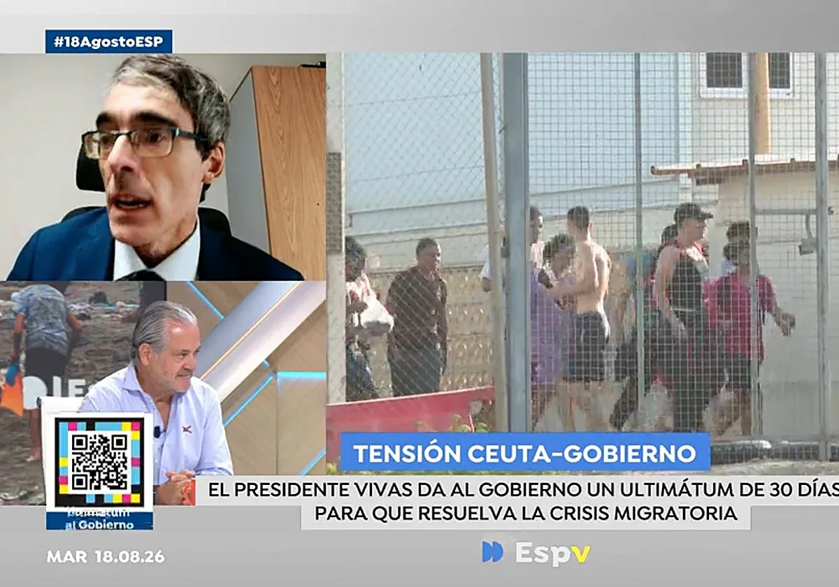 Preguntan al juez Villegas si se puede aplicar el estado de sitio en Ceuta y es tajante: «Pongamos los pies en el suelo»