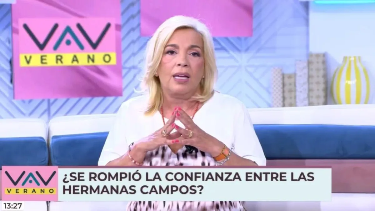 Carmen Borrego sufre un "aparatoso accidente" y acaba ingresada en el hospital: "Se ha roto algo"